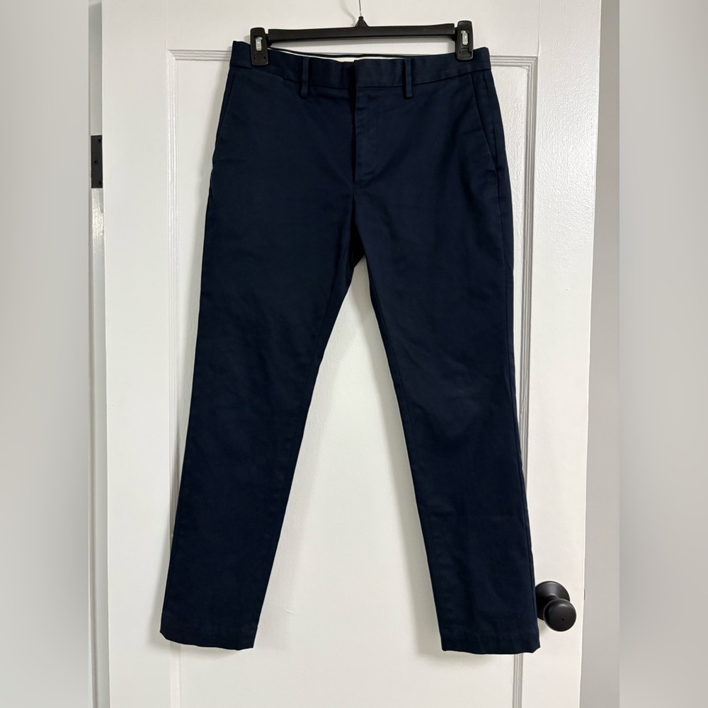 Men’s Banana Republic Fulton Chino Pants W31/L30 navy blue